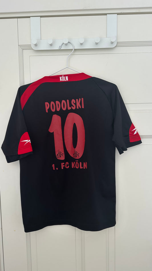 PODOLSKI 10 FC Köln 2009/2010 borta tröja XS/S